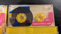 Memorex dBs 90 and 120 minutes cassette tapes