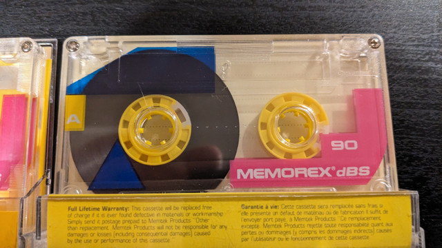 Memorex dBs 90 and 120 minutes cassette tapes | CDs, DVDs & Blu-ray | City  of Toronto | Kijiji