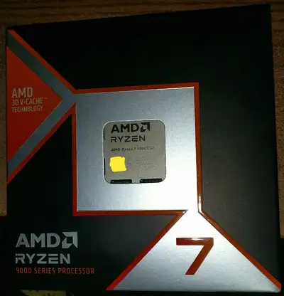 AMD Ryzen 7 9800x3D CPU, View more