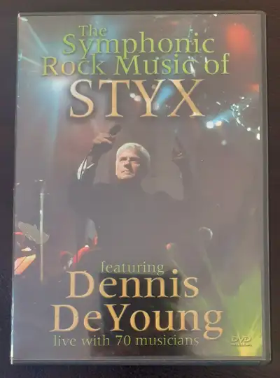 DVD du groupe de musique Styx (Dennis DeYoung) Mister Roboto, View more