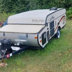 This is a fully refurbished pop-up camper and is your ticket to comfortable and affordable getaways....