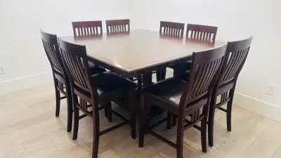 Dining Set – Extendable Table + 8 Chairs, View more