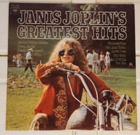 JANIS JOPLIN'S GREATEST HITS,  vinyl LP 