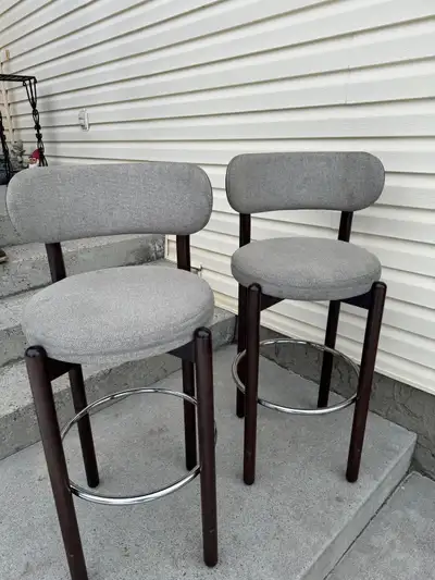 Mid century modern bar stools (3)