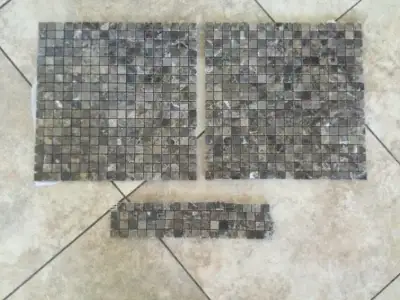 BRAND NEW 2 MOSAIC TILES DIM 12x12 INCHES 2 FOR 10$ , View more