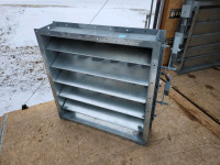 Gravity/backdraft dampers/louvered vents