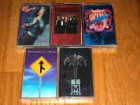 80's 90's Hair Metal Cassettes $2 each and up