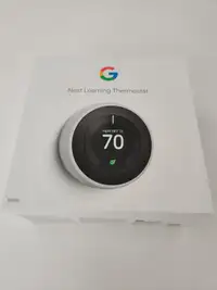 Google Nest Learning Thermostat Accessories Only in original Box
