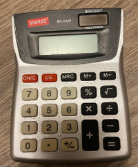 1 Staples Compact Desktop Calculator BD-6408