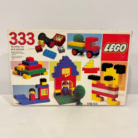 LEGO BASIC SET. UILDING TOY #333 VINTAGE 1982 ORIGINAL COMPLETE