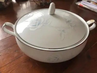 China - Noritake Virtue - Covered Vegetable Serving Dish 8-1/2, View more