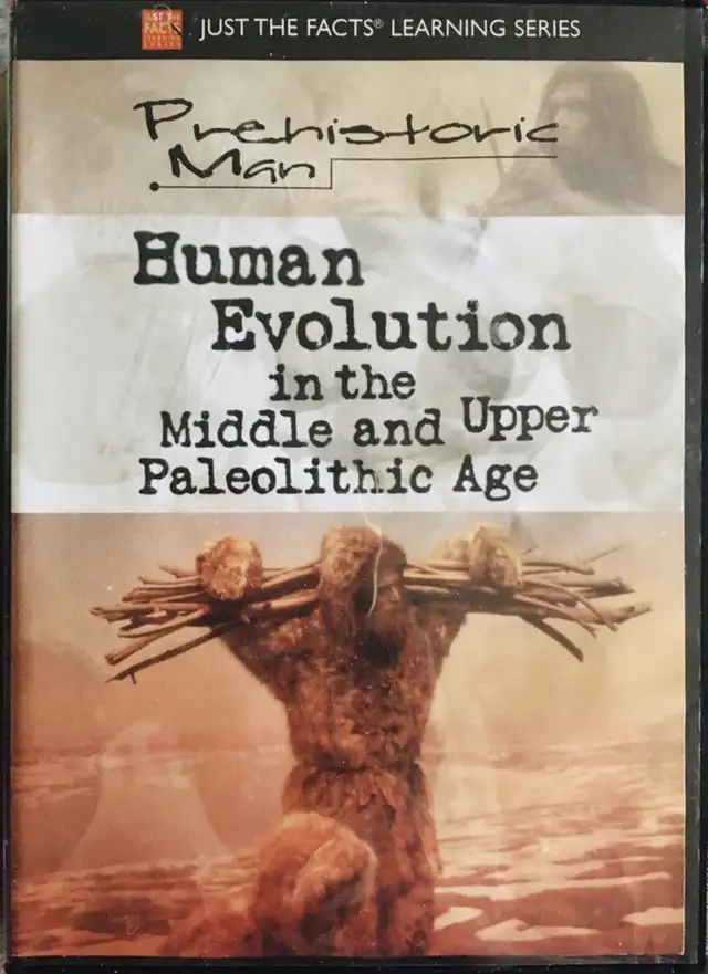 JUST THE FACTS -2, 3 HUMAN EVOLUTION PALEOLITHIC  in CDs, DVDs & Blu-ray in Brantford - Image 5