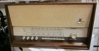 Vintage Nordmende Parsifal C stereo tube radio MCM, View more