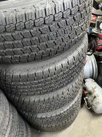 Alloy rims on Bridgestone all season tires 