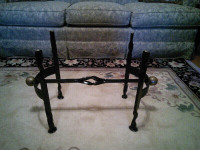 WROUGHT IRON COFFEE TABLE FRAME