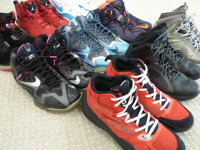 Basketball Shoes - Nike Air Max, Uptempo, Jordan, LeBron, Puma in Men's Shoes in Hamilton - Image 8