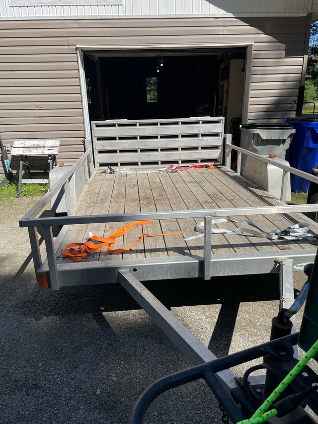 Rough Rider Aluminum Trailer for sale.6’6”w x10’ L. Asking $3000 in Cargo & Utility Trailers in Timmins