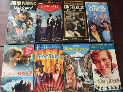 VHS movies for trade or sale. Check out my other ads for more VHS and DVDs.