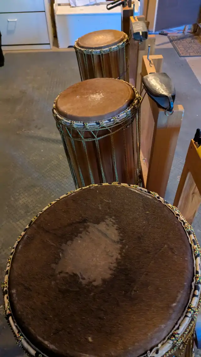 Dundun drum set in Drums & Percussion in Calgary - Image 3
