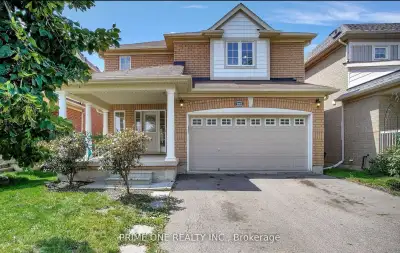Beautiful Spacious 4 Bdrm Detached Home For Rent. Double Garage
