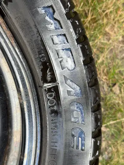 MIRAGE MR- W5 62 Snow Tires 205 50R 17 Honda Civic Snow’s used one season .. on rims