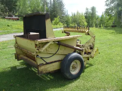 Degelman R570 S Rock Picker -Ground Drive rock picker -Hydraulic Dump -Working condition --removed c...