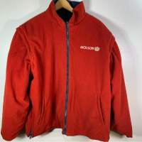 Vintage molson waterproof jacket