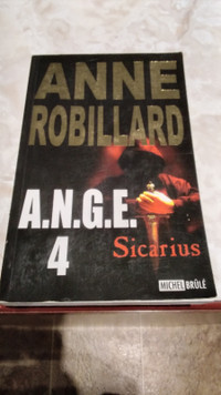 Livres A.N.G.E. #4 Sicarius de Anne Robillard