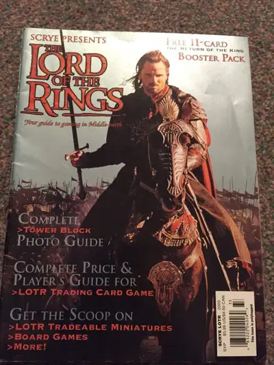 Lord of the Rings collectable magazine, View more
