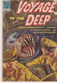 Dell Comics - Voyage To The Deep - Issue #3 - Aug 1962