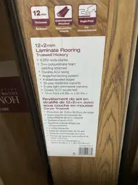 21 boxes 12+2mm laminate flooring