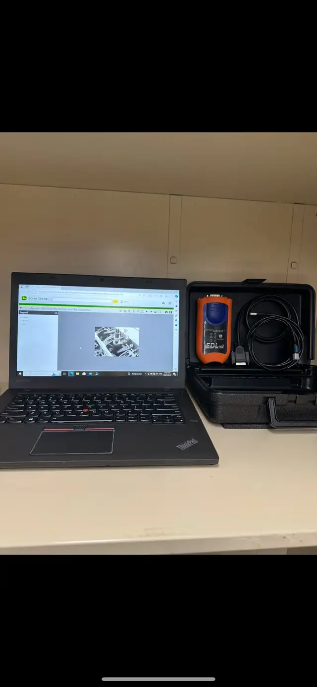 John Deere diagnostic laptop