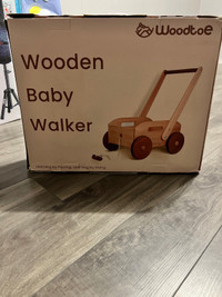 Baby walker - wood toe