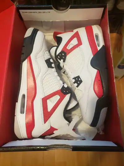 SIZE SWAP: Air Jordan 4 "Red Cement" size 4.5y, View more