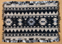 ✅ Primitive Tribal Tiki Design Placemats ✧ Set of 8 ✧ 12"x18"
