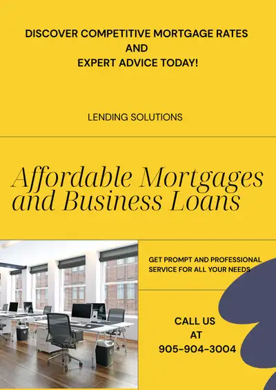 Residential, Commercial Mortgages and Business Loans, View more