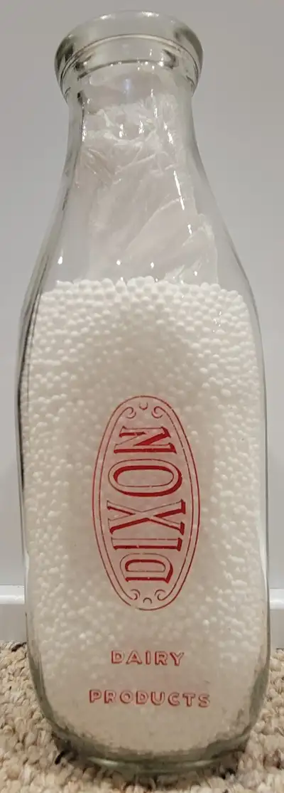 DIXON, GALT, PRESTON AND MAPLE LEAF DAIRIES MILK BOTTLES, View more