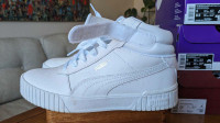 Puma Women's Carina Mid Top white