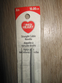straight cable needle