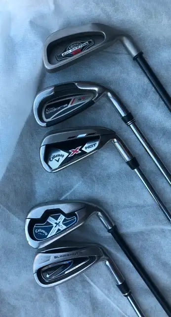 5  Right Handed irons Nike Callaway Cobra, View more