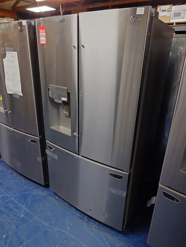 LG "36" Stainless Steel French Door Fridge on Sale‼️ in Refrigerators in Norfolk County - Image 4