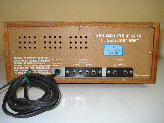 8 TRACK  Stereo Unit- 1960'S in General Electronics in Oakville / Halton Region - Image 2