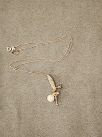 Sterling Silver Disney Tinker Bell Pendant Necklace