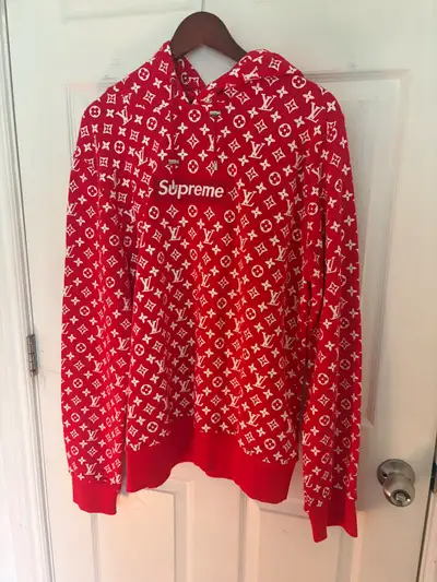 Supreme Louis Vuitton Hoodie, View more