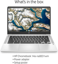 HP Chromebook 14"HD/Intel Pentium/ 4GB memory/ 64GB storage/WiFi