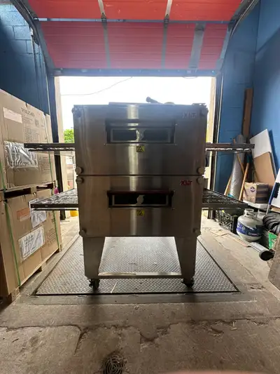 XLT 2440 Series Natural Gas Double Stack Pizza Conveyor Oven, View more