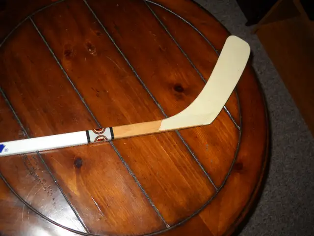 Toronto Maple Leafs Youth Hockey Stick (wooden) in Hockey in Barrie - Image 2