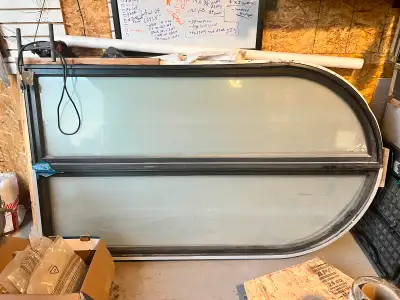 window frosted, minimal damage. Come pick it if you have a use for it. I need it gone. Has a small d...