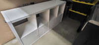 TV Console with storage - white modern