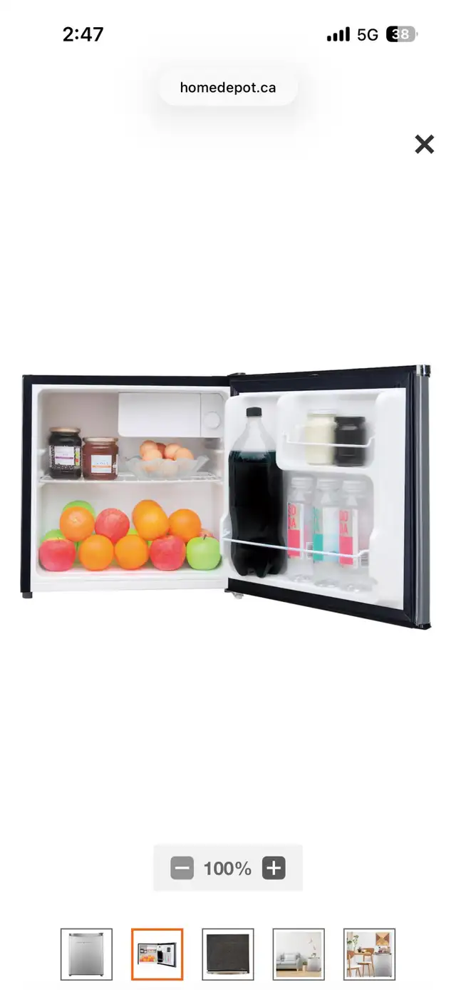 Brand new frigidaire mini fridge in Refrigerators in City of Toronto - Image 3
